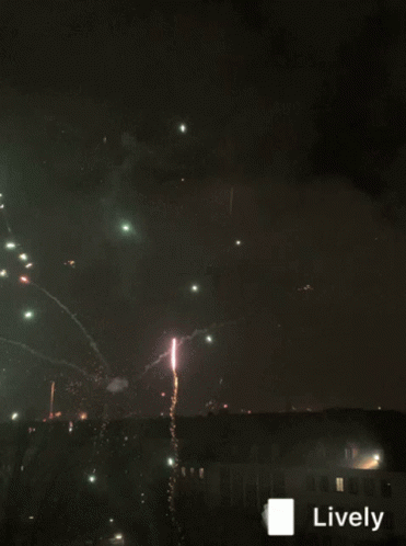 Congratulation On Your Promotion Fireworks In The Sky GIF