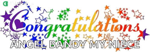 Congratulations Angel Bandy My Niece Banner
