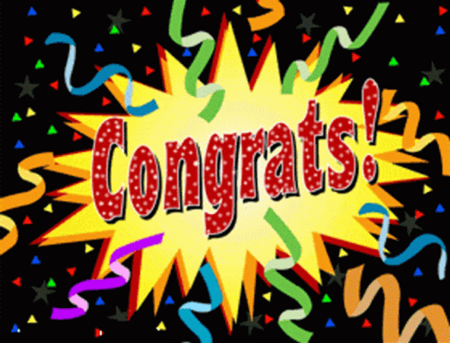Congratulations Animated Clip Art GIF