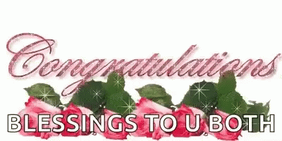 Congratulations Blessings to Both