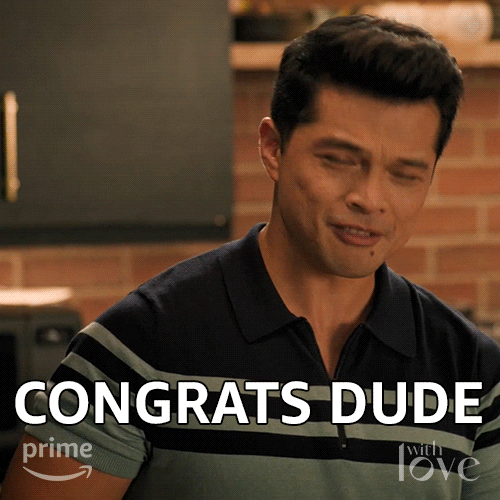 Congratulations Funny Vincent Rodriguez GIF