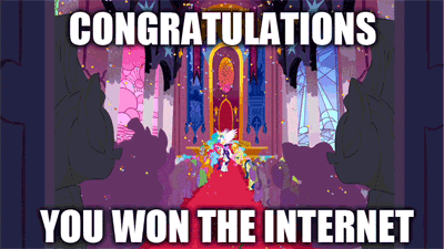 Congratulations Funny Winning Internet Meme GIF