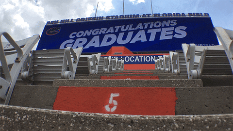 Congratulations Graduate Ben Hill Griffin Stadium GIF