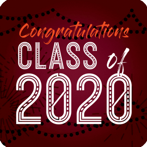 Congratulations Graduate Class Of 2020 Moving GIF