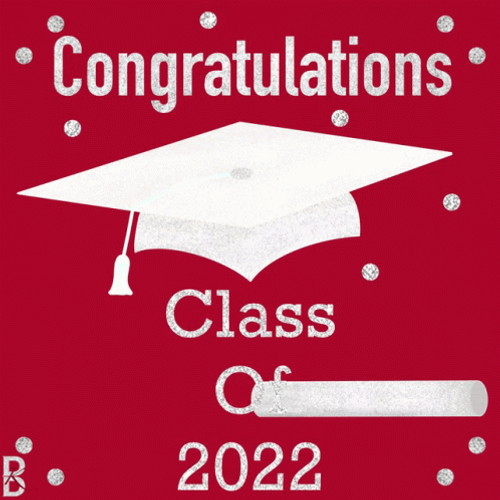 Congratulations Graduate Class Of 2022 Greeting GIF