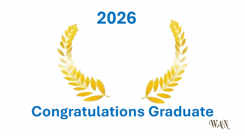 Congratulations Graduate Poster With Cap And Diploma GIF
