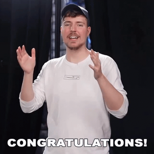 Congratulations Meme Jimmy Donaldson GIF