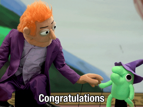 Congratulations Meme Puppet Friends GIF