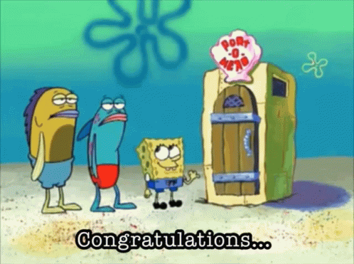 Congratulations Meme Spongebob Squarepants GIF