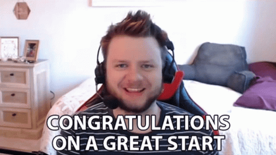 Congratulations On A Great Start GIF