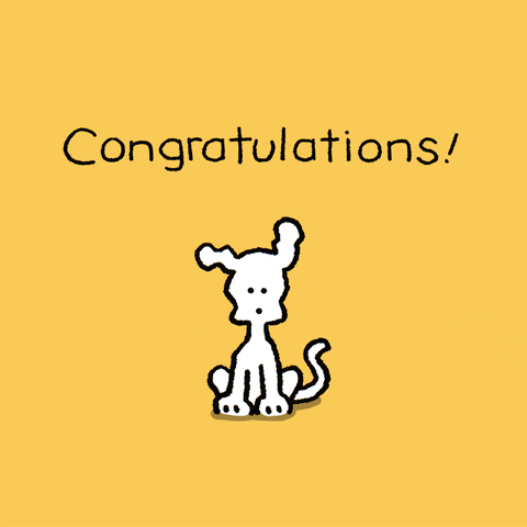 Congratulations On Your Engagement White Dog GIF