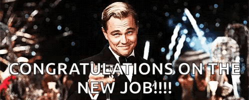 Congratulations On Your New Job Cheers GIF