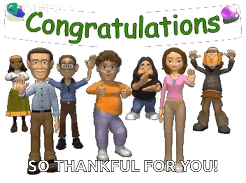 Congratulations On Your Promotion Coworkers Greet You GIF