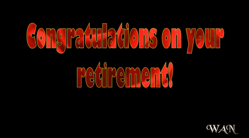 Congratulations on Your Retirement With Balloons