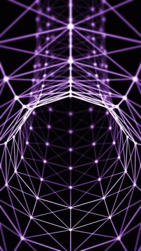 Connecting Dots Colorful Optical Illusion GIF