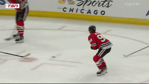 Connor Bedard Dive The Goal GIF