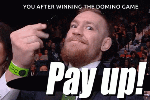 Conor Mcgregor Pay That Man His Money GIF