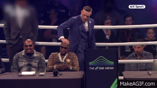 Conor Mcgregor Touching Head GIF