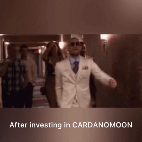 Conor Mcgregor Walk After Investing In Cardanomoon GIF