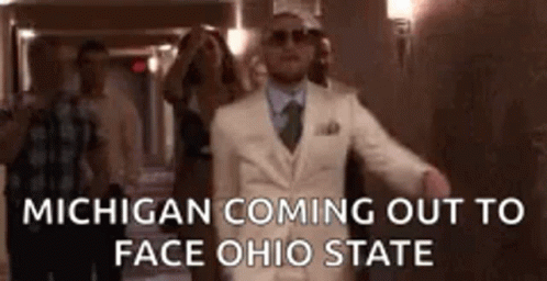 Conor Mcgregor Walk Michigan To Face Ohio GIF