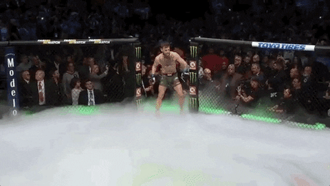 Conor Mcgregor Walk Sporting Signature GIF