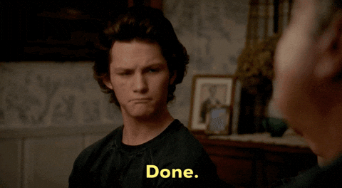 Consider It Done Montana Jordan GIF