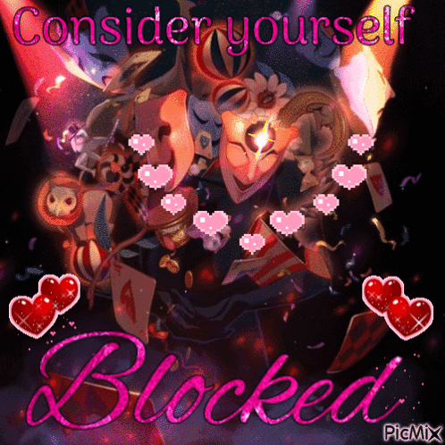 Consider Yourself Blocked Poster