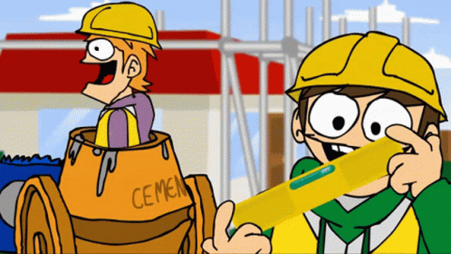 Construction Eddsworld Animation GIF
