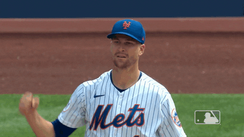 Contemplating Jacob Degrom Clapping GIF