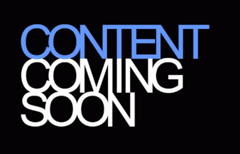 Content Coming Soon Mobile Graphic Design GIF