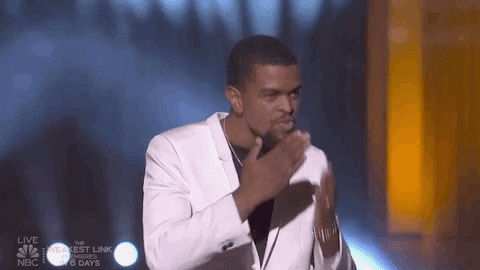 Contestant Implying Thank You All GIF