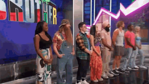 Contestants Of Big Brother Again GIF