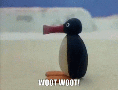 Continuous Calling Noot Noot Meme GIF