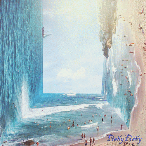 Contorted World Scenery GIF