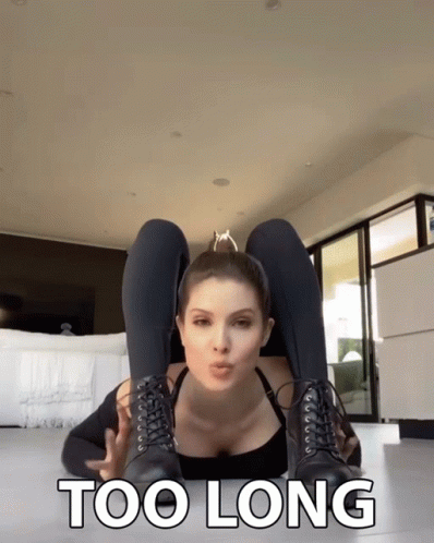 Contortionist With Too Long Legs GIF