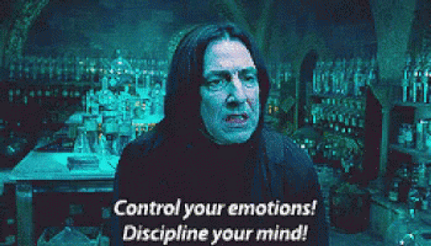 Control Your Emotions Discipline Your Mind GIF