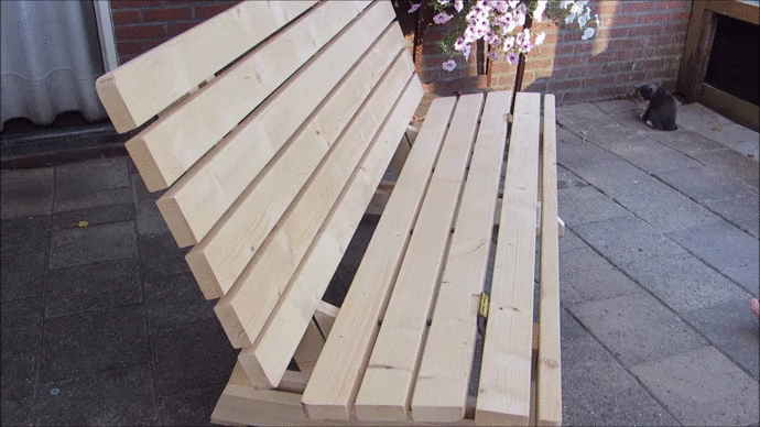 Convertible Bench GIF