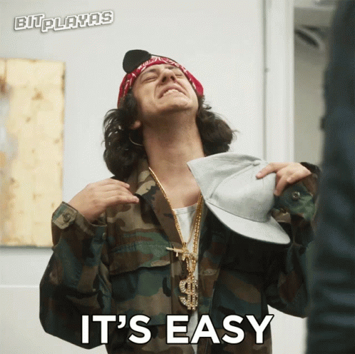 Convincing It's Easy That Was Easy GIF