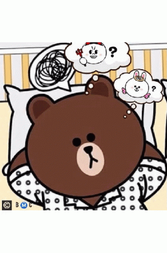 Cony And Brown Dreaming GIF