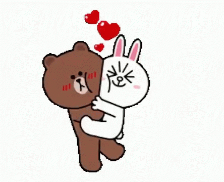 Cony And Brown Lift GIF