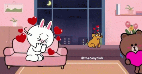 Cony And Brown 498 X 259 Gif GIF