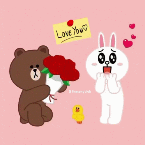 Cony And Brown 498 X 498 Gif GIF