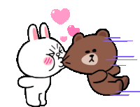 Cony Cony And Brown Sticker GIF