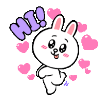 Cony Line Friends Sticker GIF