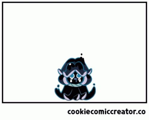 Cookie Comic Creator.co Black Ball Logo