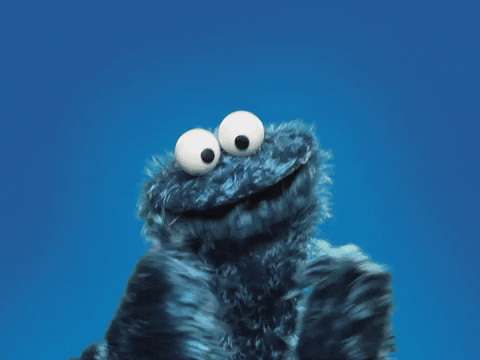 Cookie Monster Clapping Great Success GIF