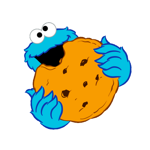 Cookie Monster Clipart GIF.