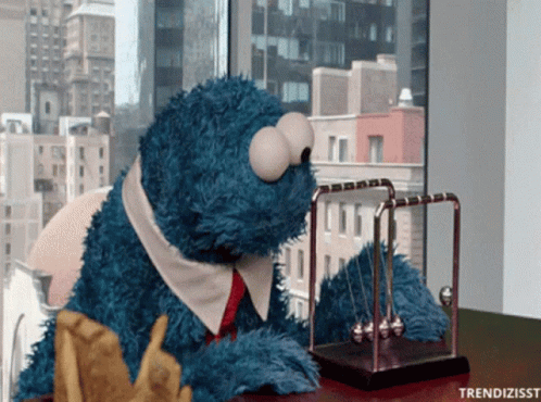 Cookie Monster Giving Thumbs Up