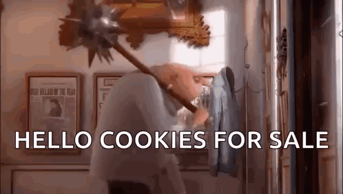 Cookies For Sale Despicable Me GIF