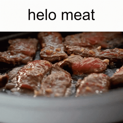 Cooking A Tender And Juicy Meat GIF